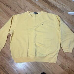Polo Ralph Lauren Creamy Yellow Sweatshirt XXL